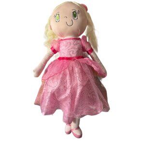 My Friend Huggles 24 Inch Ballet Plush Daisy Ballerina Dressed Doll Green Eyes